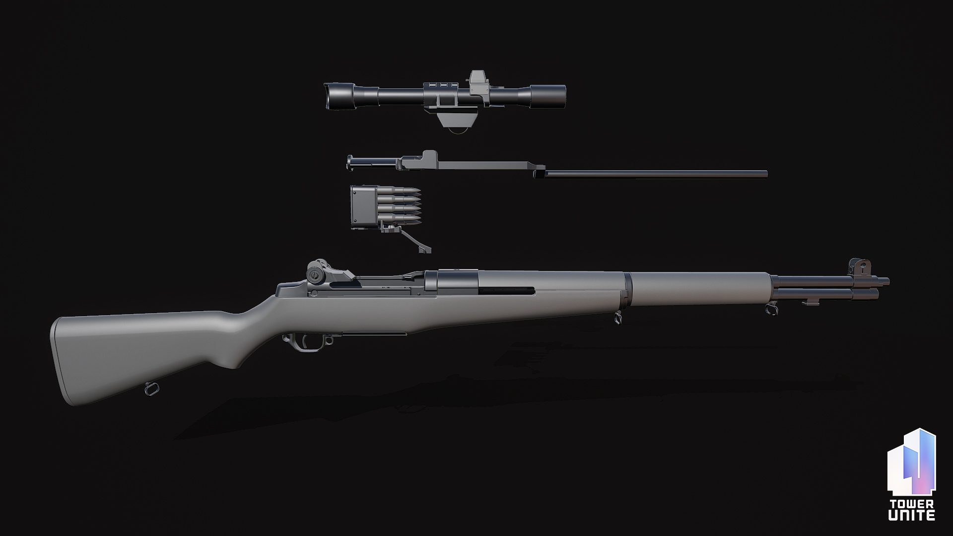 R2 M1 Rifle Exploded View Weekly Dev Log for April 13th, 2018 - Archived Early Access Dev Logs ...